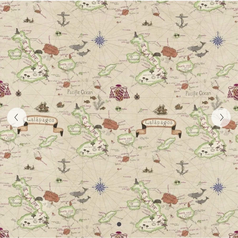 Galapagos Fabric 2.5 yards - Picture 2 of 5